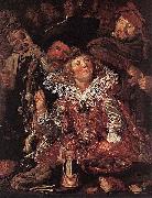Frans Hals Shrovetide Revellers WGA Spain oil painting artist